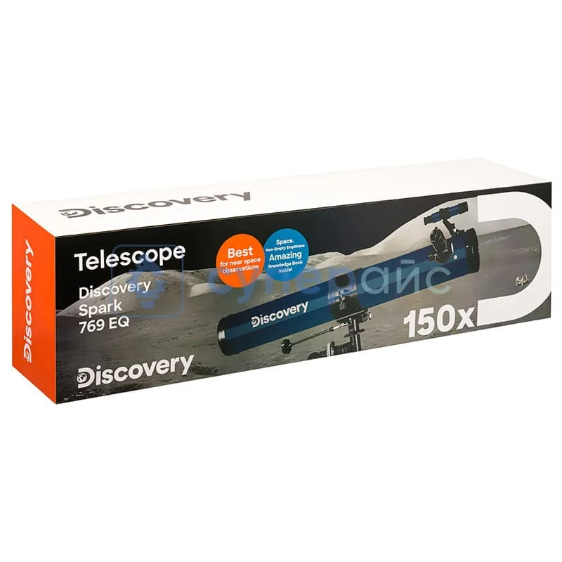 Научный телескоп Levenhuk Discovery Spark 769 EQ с книгой фото 14