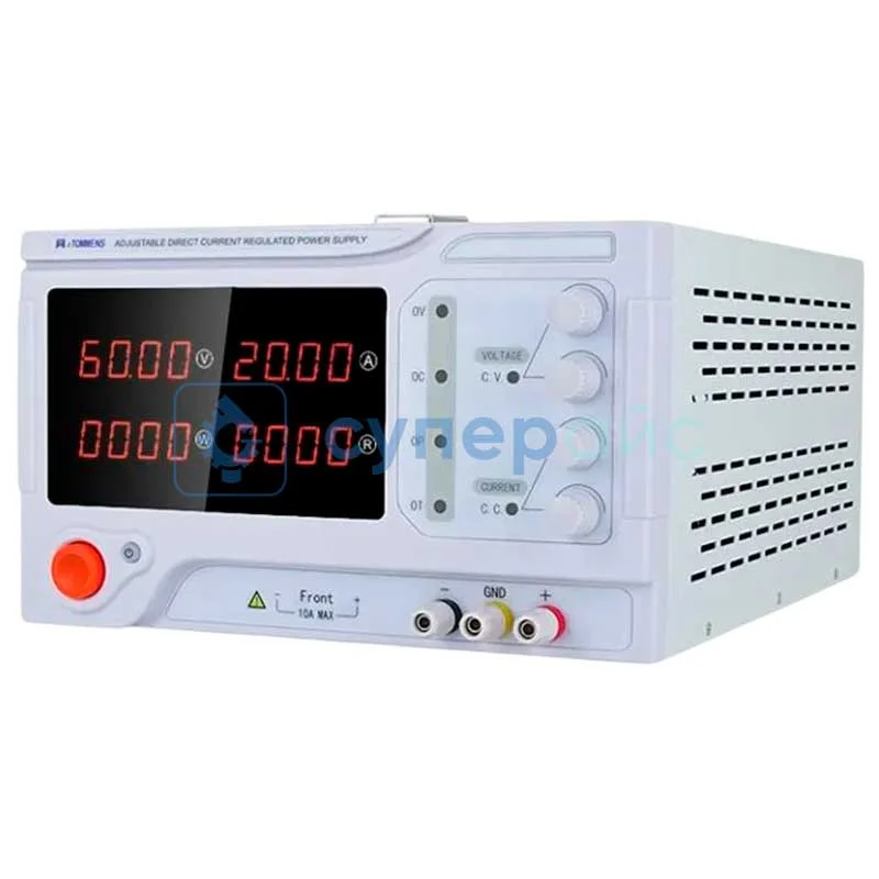 Регулируемый блок питания eTOMMENS eTM-6020C с RS232 (60В, 20А) фото 1