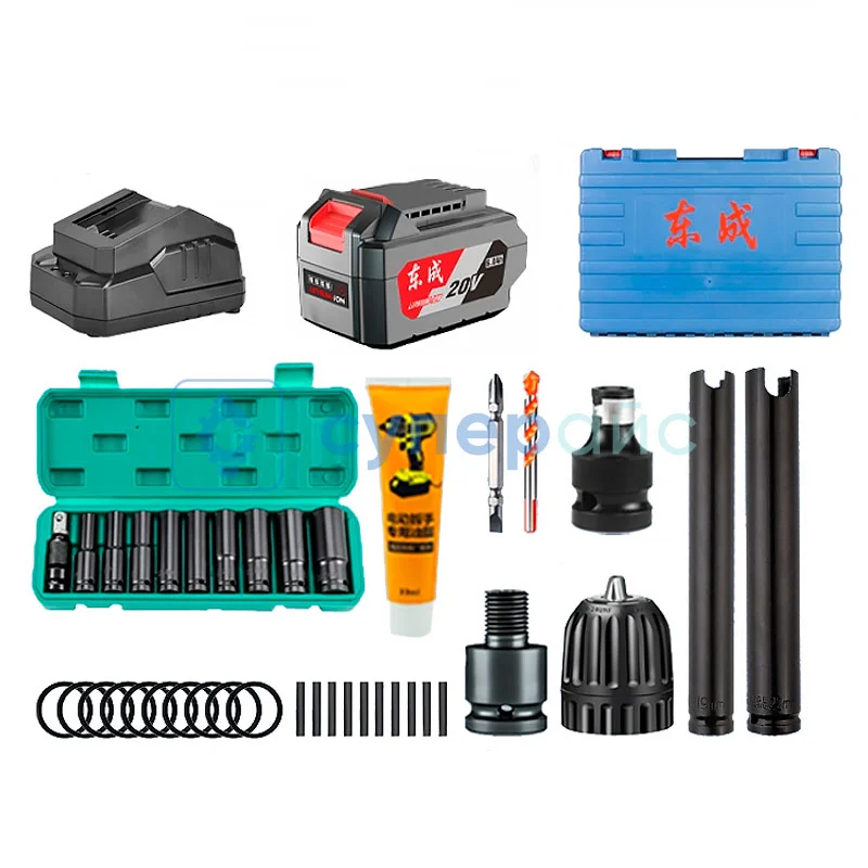 Гайковерт Dong Cheng DCPB698 6000 мАч фото 1