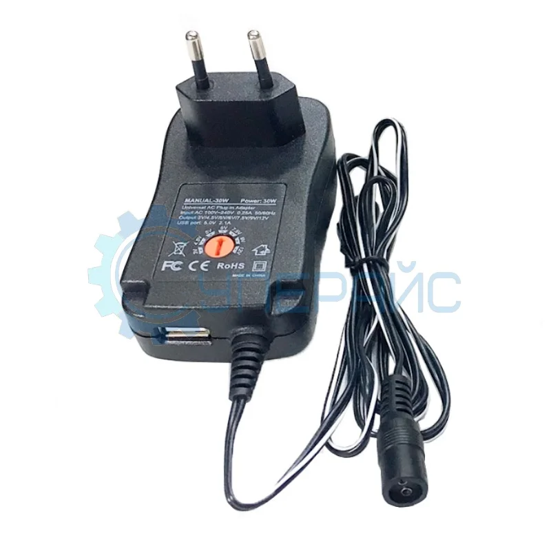 Универсальный сетевой адаптер IviLongTail 30W фото 1