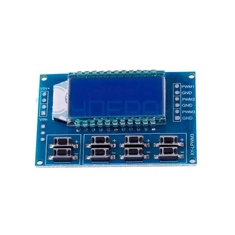 Трехканальный регулируемый ШИМ генератор XY-LPWM3 фото 1