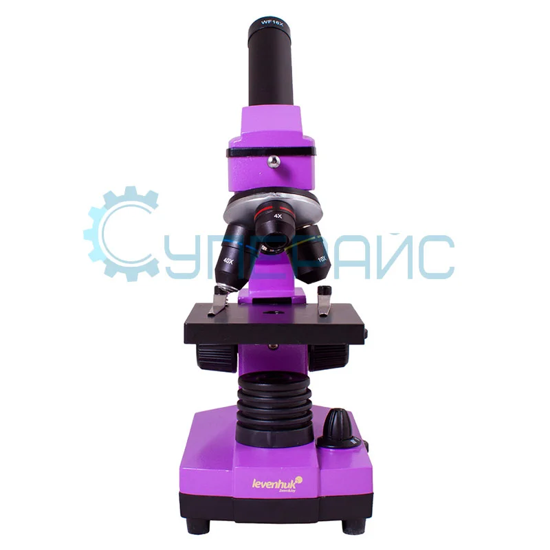 Микроскоп Levenhuk Rainbow 2L PLUS Amethyst\Аметист фото 2