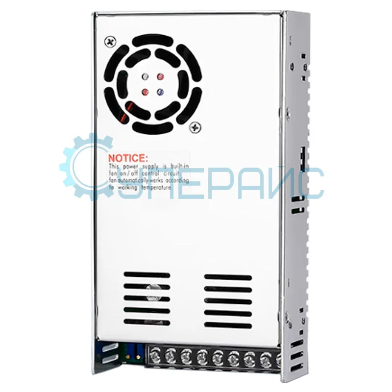 Импульсный источник питания MZMW MS-600-12 (12 В, 50 А, 600 Вт) фото 1