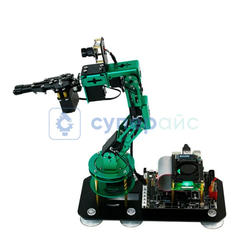 Роботизированная рука Yahboom DOFBOT AI Vision Robotic Arm ROS с платой Raspberry Pi 4 (4 GB) фото 1
