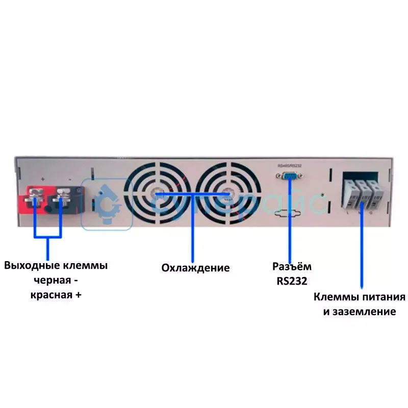 Импульсный стабилизированный блок питания MAISHENG WSD-10H30 (100В, 30А) фото 4