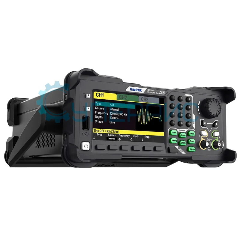 Трёхканальный генератор сигналов Hantek HDG3043C фото 2