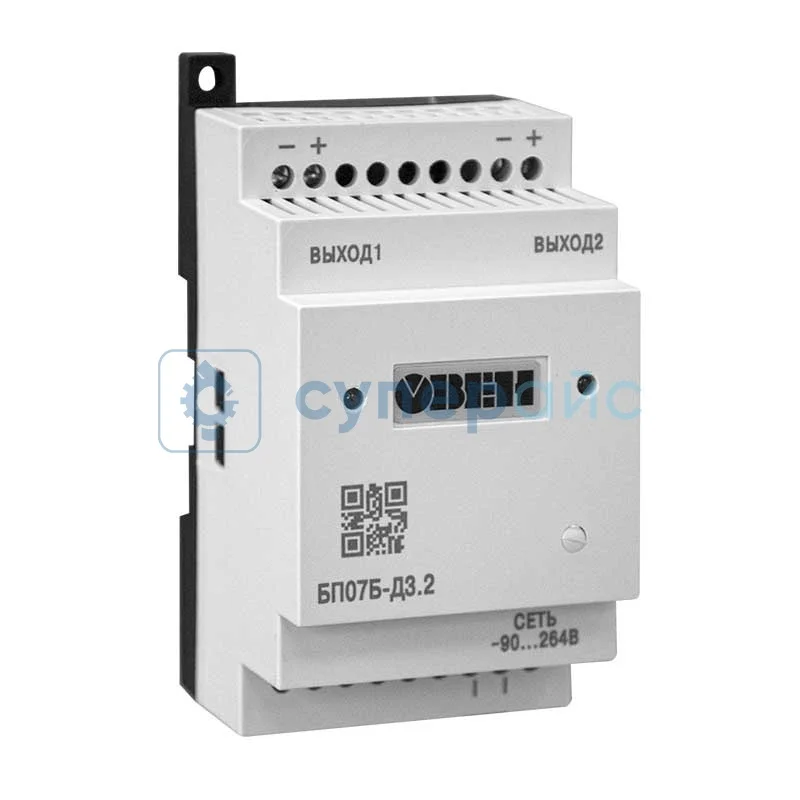 Двухканальный блок питания Овен БП07Б-Д3.2-24 фото 1