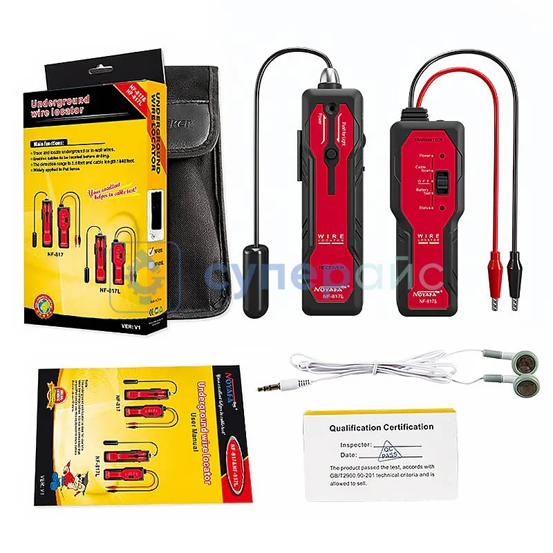 Универсальный тестер кабелей Noyafa NF-817L фото 3