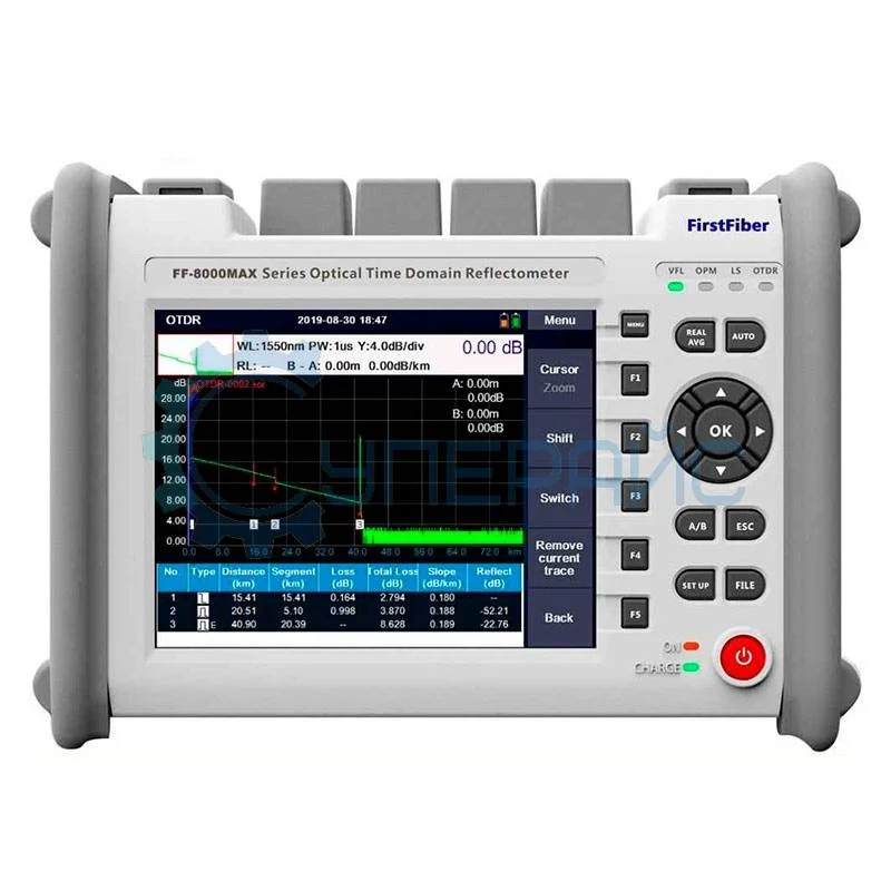 OTDR тестер FirstFiber 8000MAX-Q1 фото 1