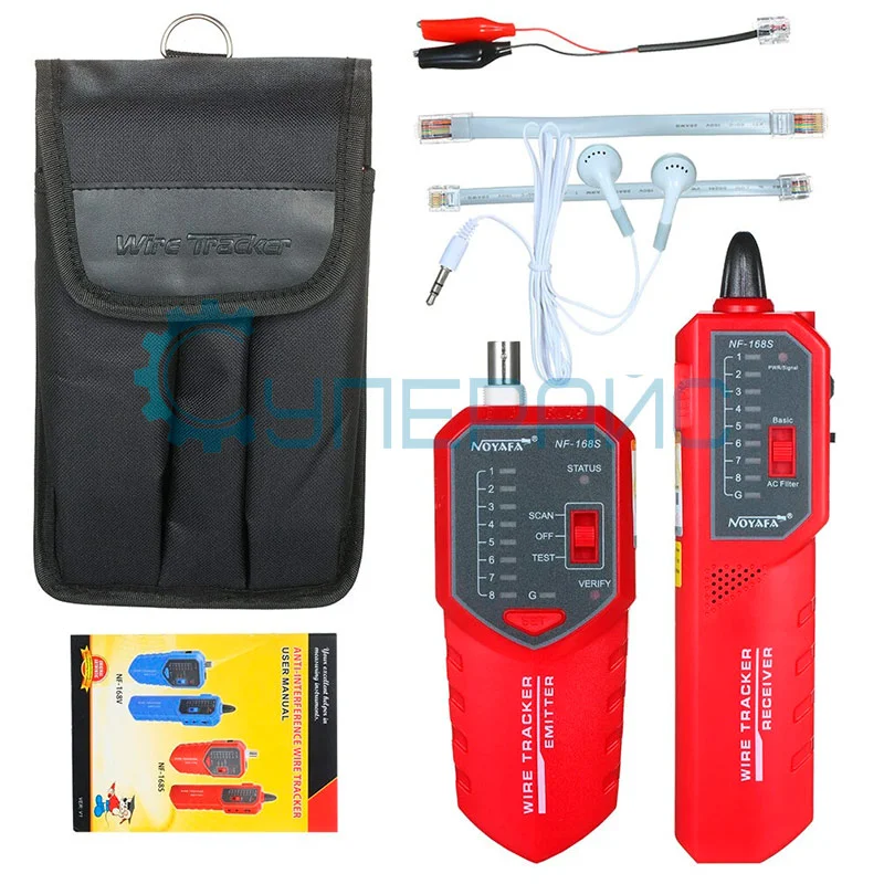 Кабель-тестер Noyafa NF-168S фото 9
