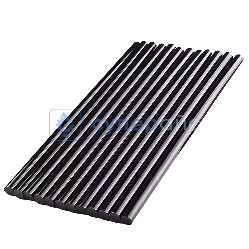 Чёрные клеевые стержни 7x270 мм (10 шт) фото 2