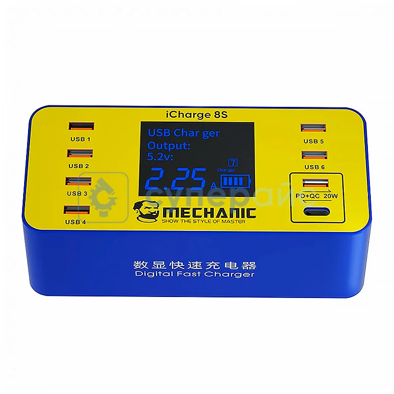 Зарядная док-станция MECHANIC iCharge 8S фото 1