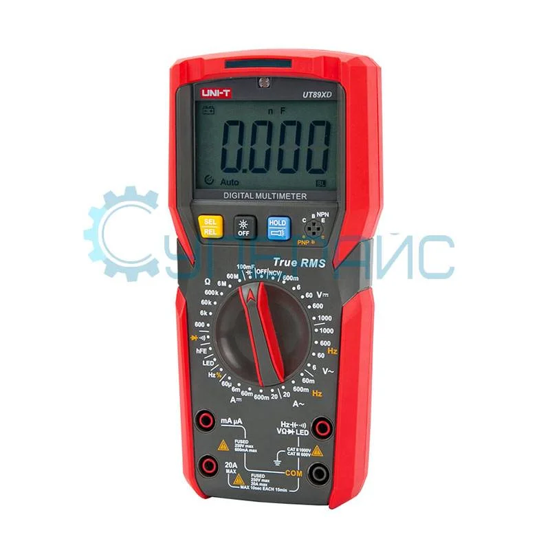 Портативный мультиметр AC/DC UNI-T UT89XD фото 1