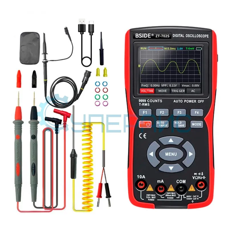 Осциллограф-мультиметр BSIDE ZT702S фото 3