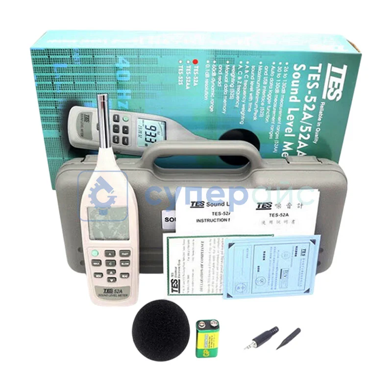 Промышленный шумомер TAISHI TES-52A фото 1