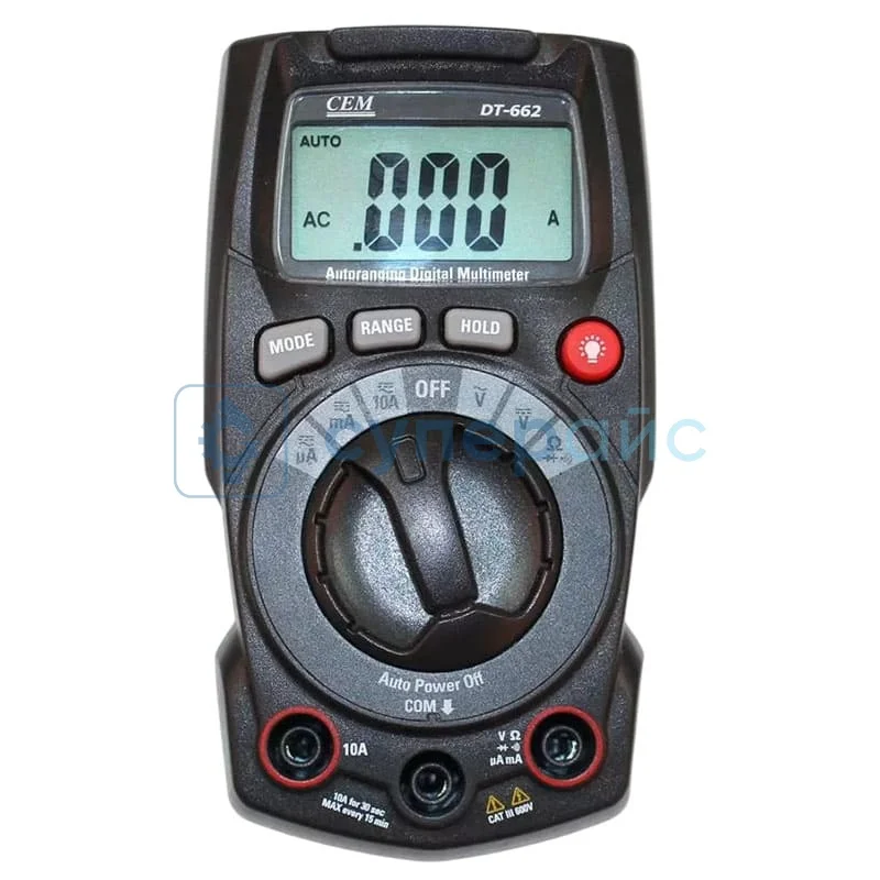 Портативный мультиметр CEM DT-662 фото 1