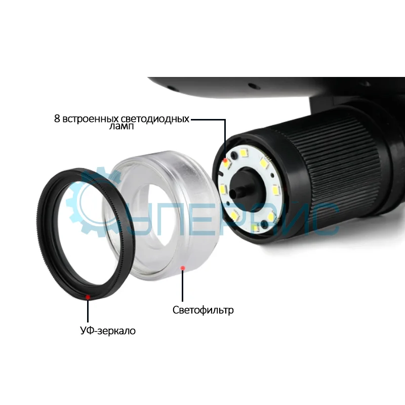 Электронный микроскоп Andonstar AD207S с дисплеем фото 8