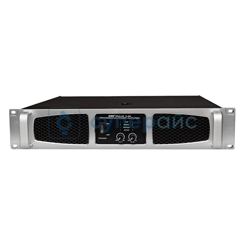 Усилитель звука Obolun D-400 фото 1