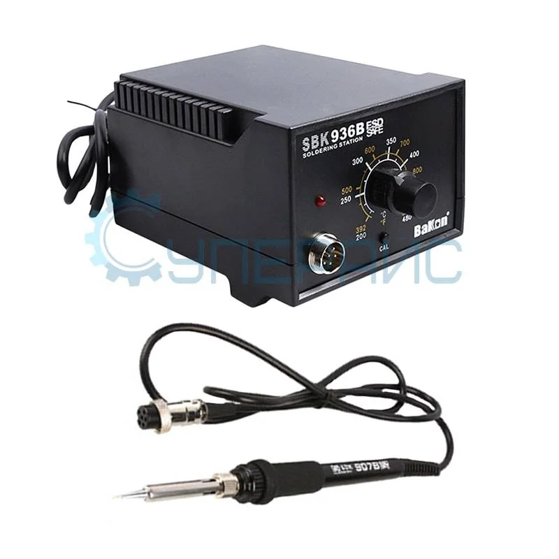 Паяльная станция BAKON SBK936B с регулятором температуры фото 2