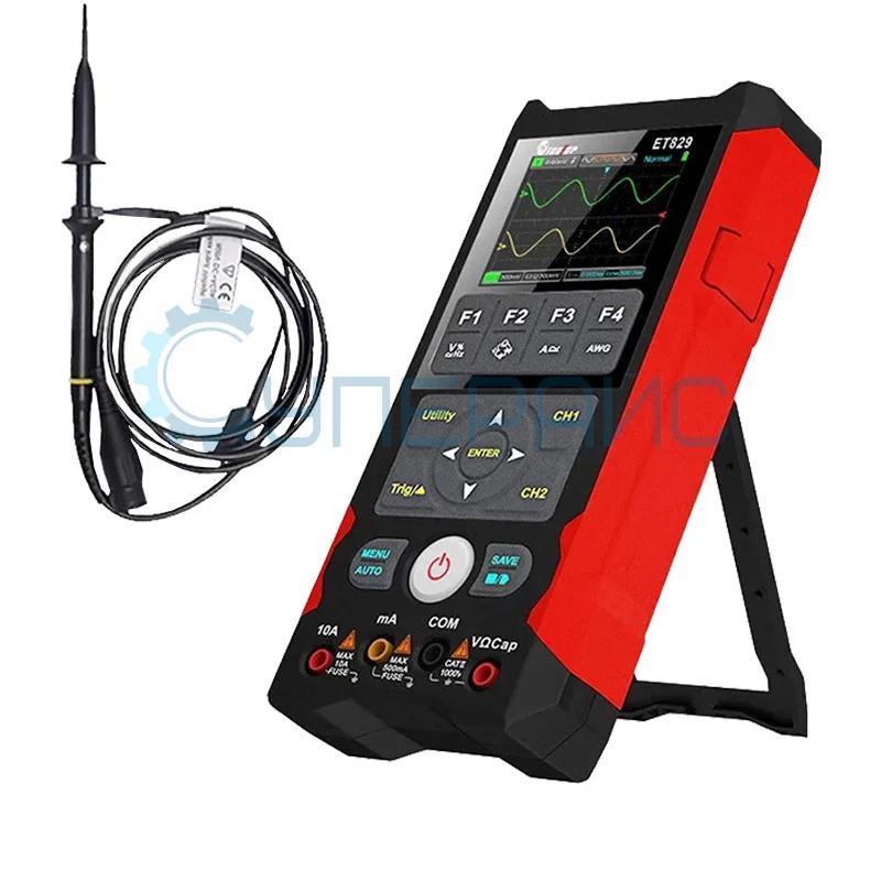 Ручной осциллограф TOOLTOP ET829 (2 канала, 80 МГц) фото 1