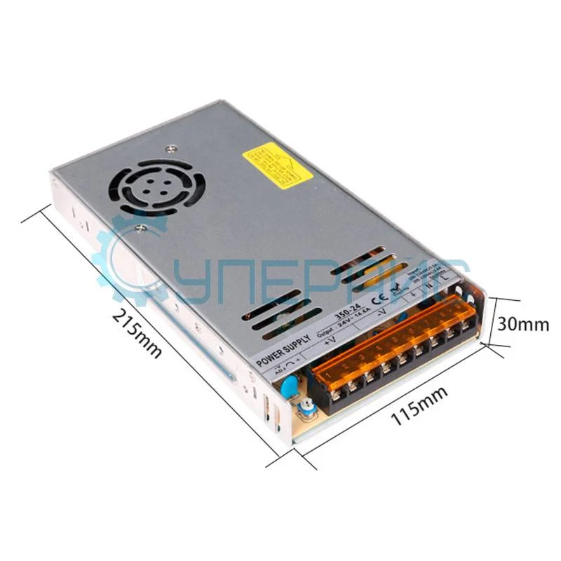 Блок питания Fengshuo 24V350W (24В, 14.6А) фото 1