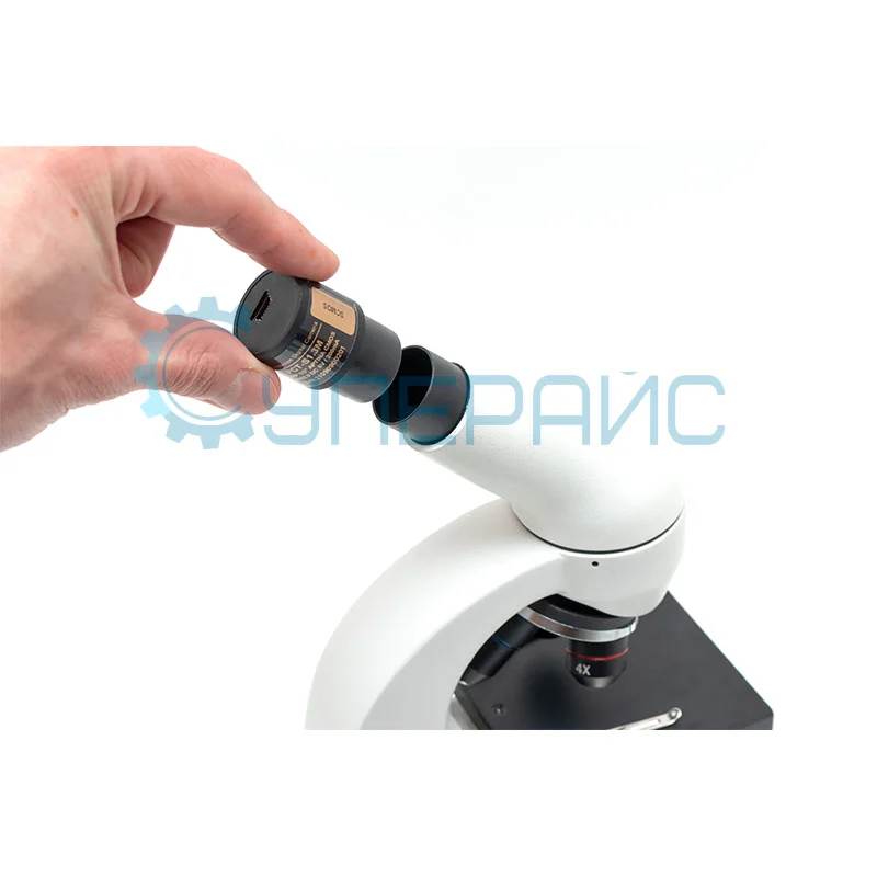 Учебный микроскоп Supereyes MyLab M15 с видеоокуляром 1.3 Мп и набором для опытов фото 30