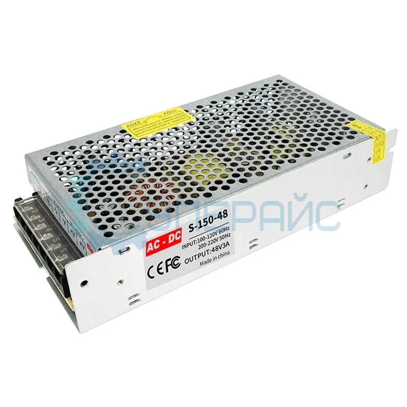 Источник питания S-150-48 (48В, 3А) фото 1