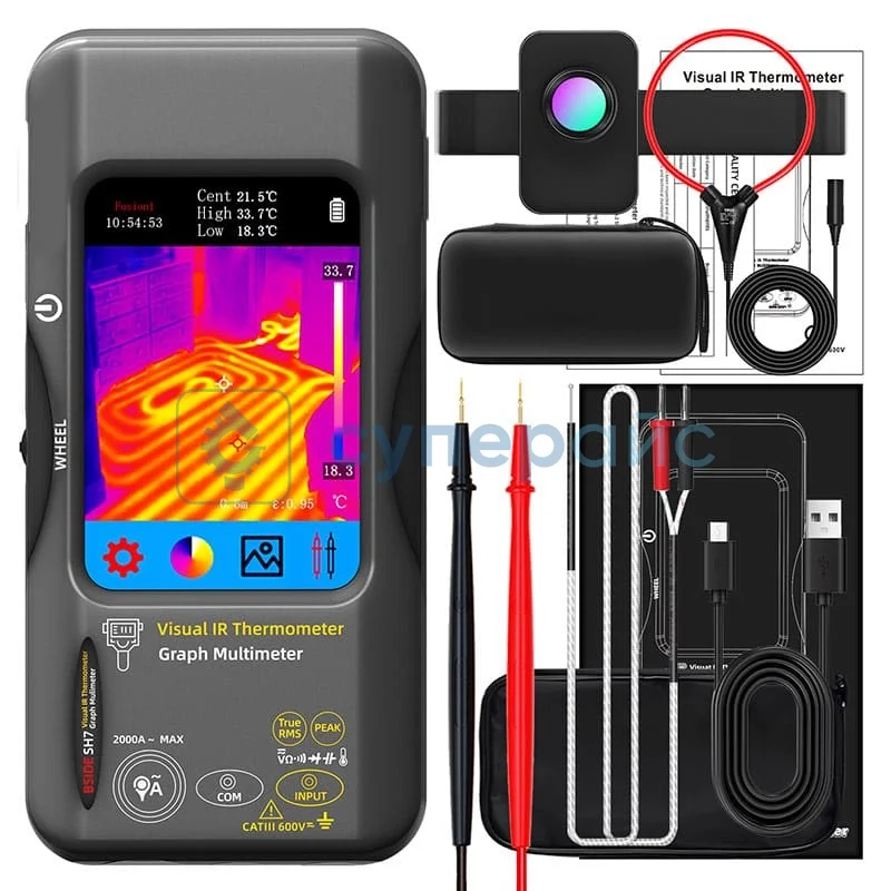 Тепловизор BSIDE SH7 с клещами и макрообъективом фото 1