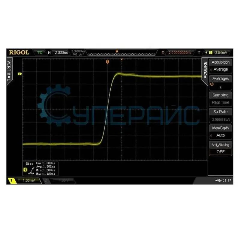 Цифровой осциллограф RIGOL DS2072A с опцией расширения полосы пропускания до 300 МГц фото 8