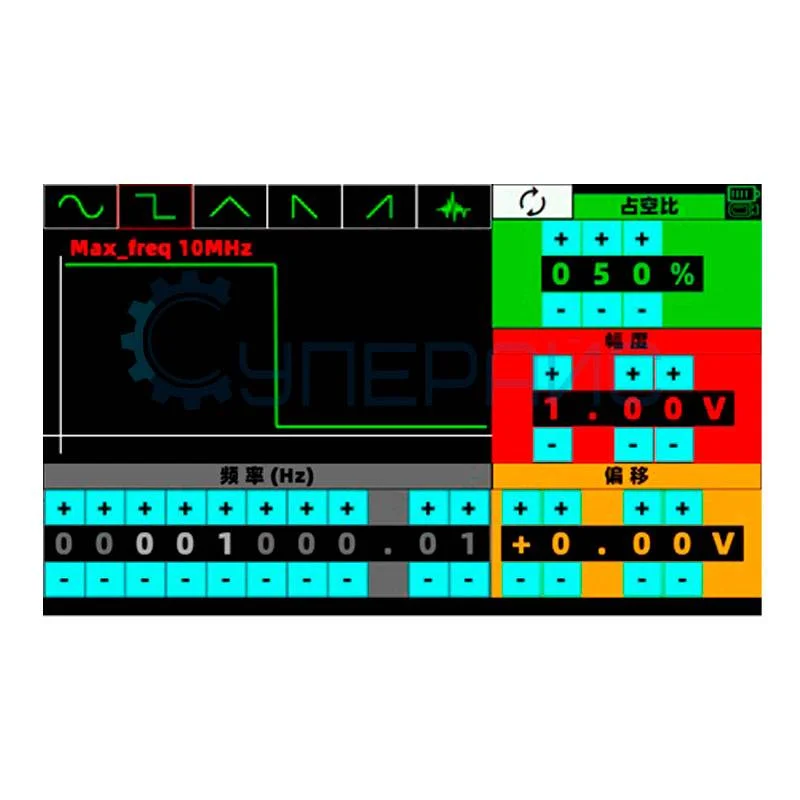 Двухканальный осциллограф с генератором сигналов JINHAN SMTO1002S фото 10