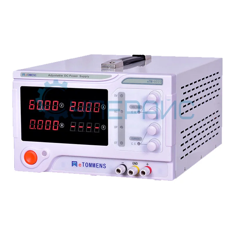 Одноканальный блок питания импульсного типа eTOMMENS eTM-6020 (60В, 20А) фото 1