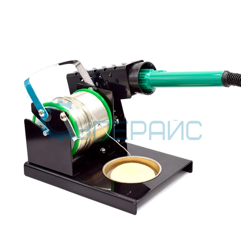 Подставка-держатель паяльника и катушки припоя фото 4