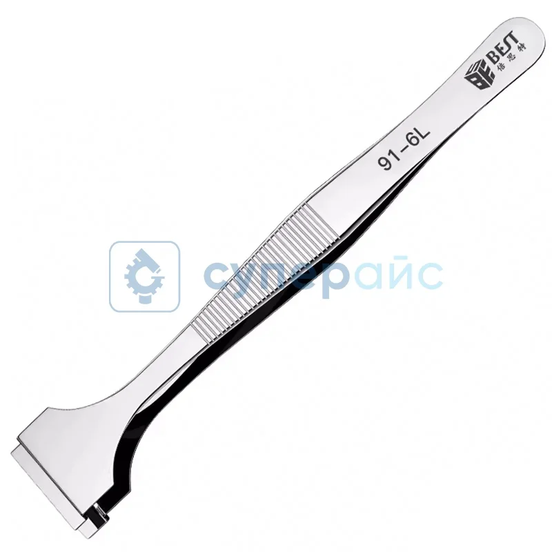 Пинцет из нержавеющей стали BEST BST-91-6L фото 1
