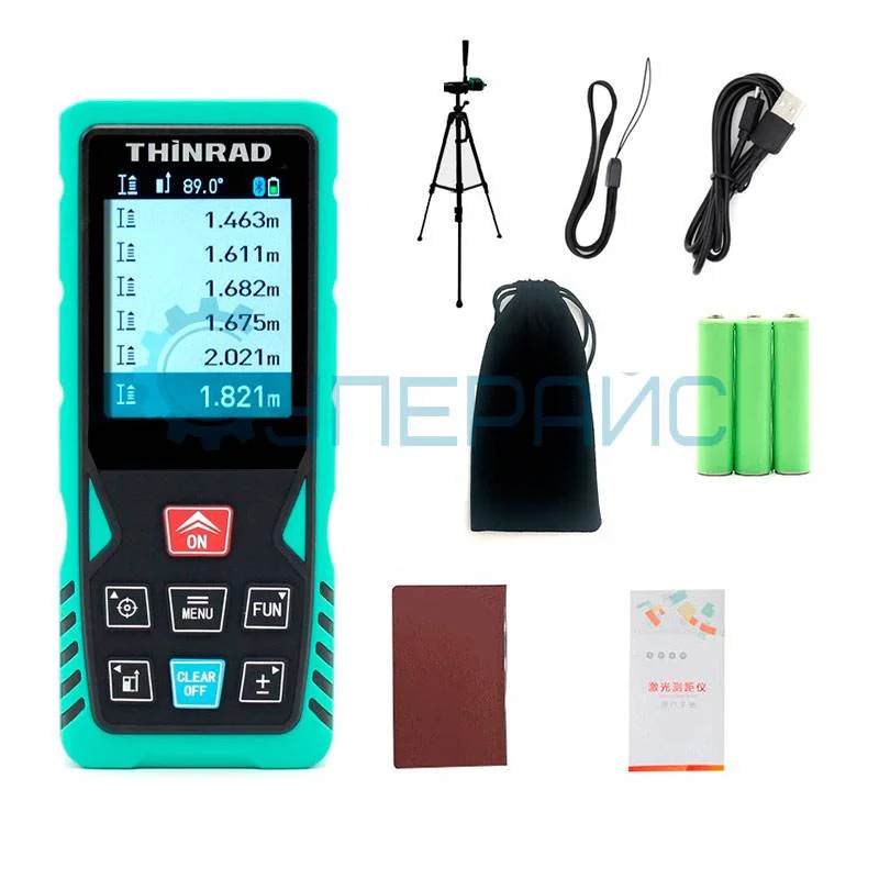 Лазерная рулетка с Bluetooth THINRAD T40C фото 8