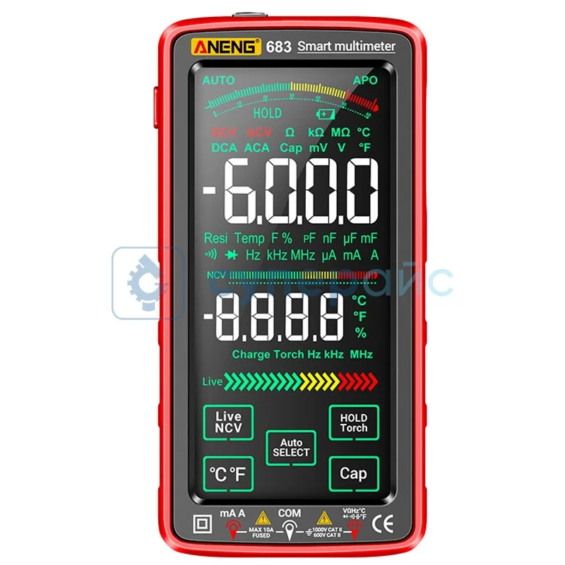 Мультиметр цифровой ANENG 683 фото 1