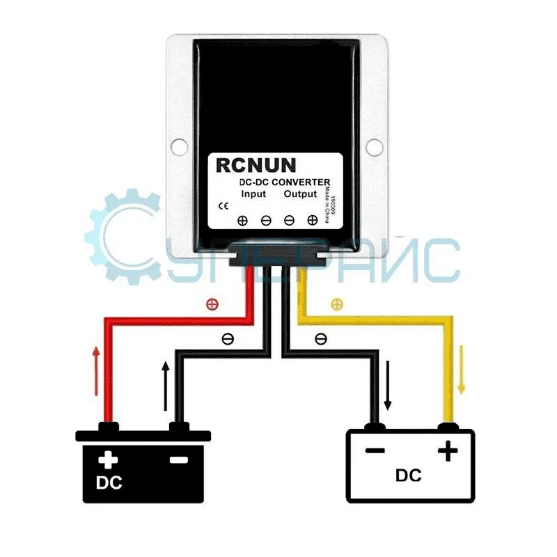 Модуль питания RCNUN WG-12S2420 (RC122420) с защитой от перегрева фото 5