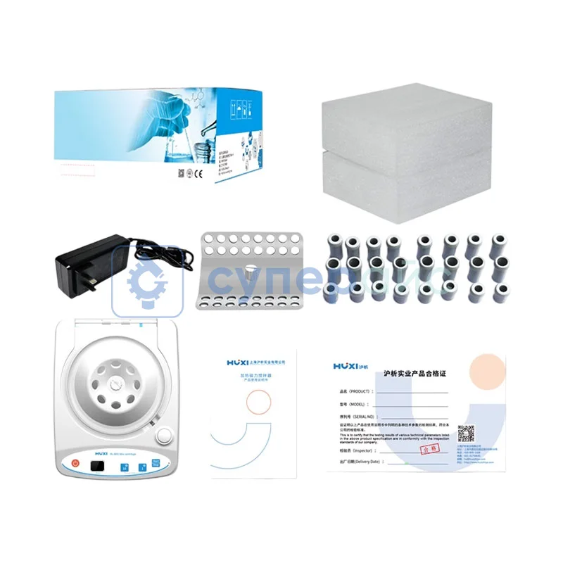 Лабораторная мини-центрифуга Huxi HL-11KS фото 2