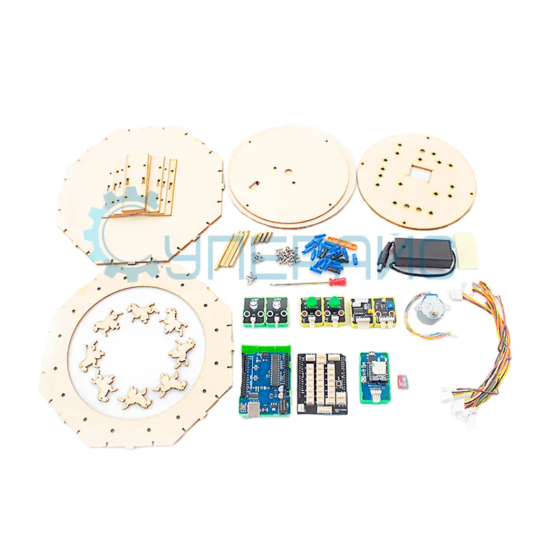 DIY-конструктор электронная карусель с MP3-модулем, на Arduino-совместимой плате фото 2