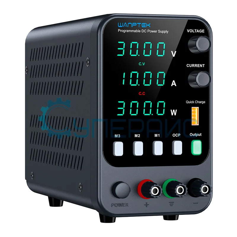 Одноканальный источник питания Wanptek APS3010H (30В, 10А) фото 1