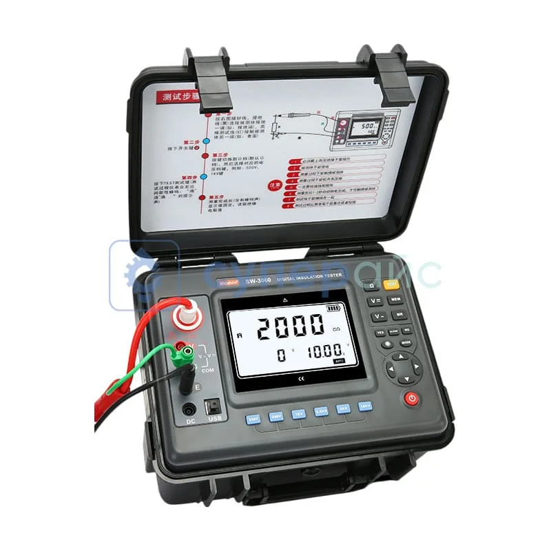 Тестер сопротивления изоляции Swevy SW3060 фото 1