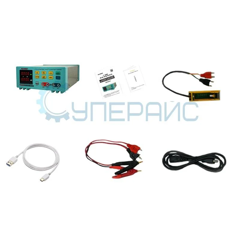 Анализатор аккумуляторных батарей SUNKKO T688 фото 3