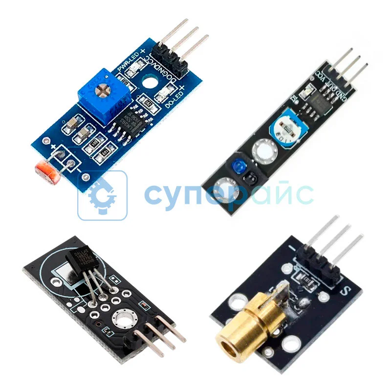 Комплект датчиков для робототехники (20 предметов) фото 2