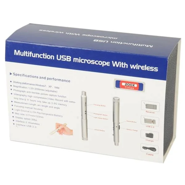 Цифровой Wi-Fi микроскоп Supereyes B006 фото 4