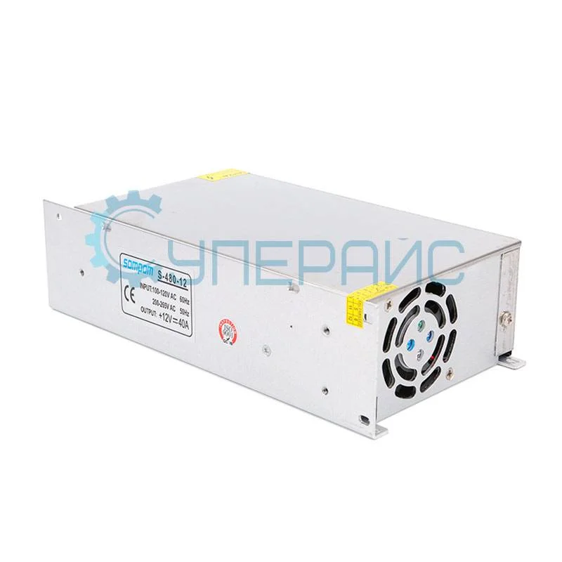 Источник питания SOMPOM S-480-12 (12В, 40А) фото 1