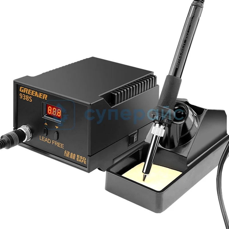 Цифровая паяльная станция GREENER 938S фото 1