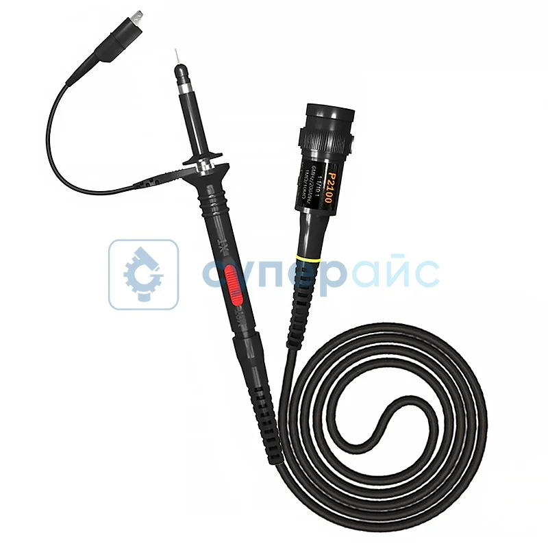 Щуп делитель Cleqee P2100 (1:10, 100МГц) фото 1