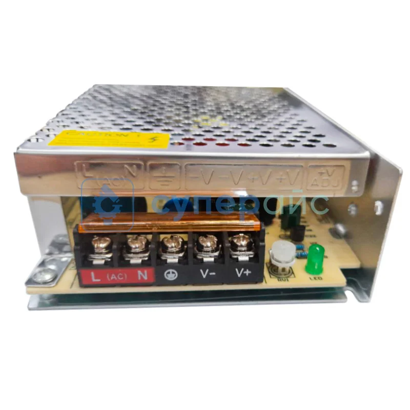 Источник питания SOMPOM S-75-24 (24В, 3А) фото 3