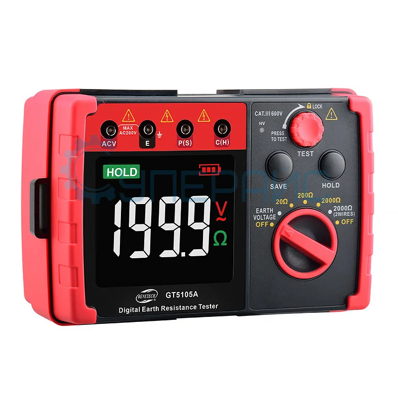 Измеритель сопротивления заземления Benetech GT5105A фото 1