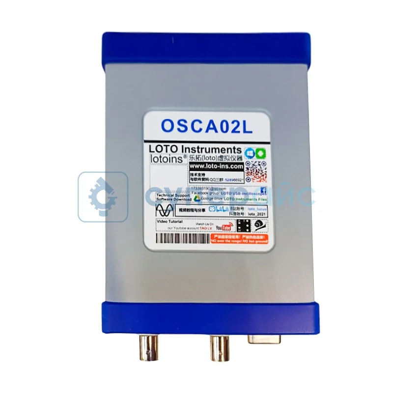 USB осциллограф LOTO OSCA02L с опцией встроенного логического анализатора фото 1