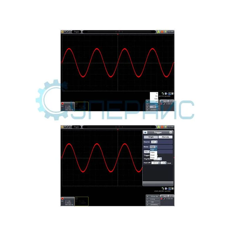 Виртуальный USB осциллограф OWON VDS3104 фото 4